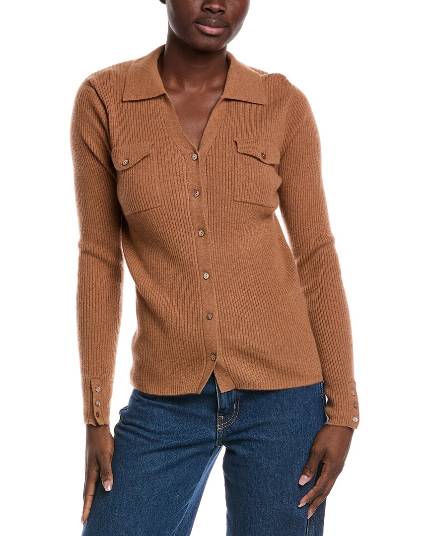 Минни Роуз кашемировый кардиган на пуговицах Minnie Rose, коричневый
Минни Роуз кашемировый кардиган на пуговицах Minnie Rose, коричневый