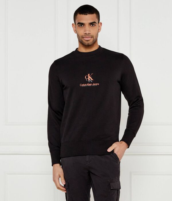Толстовка мужская Calvin Klein Jeans с логотипом, черный 
Толстовка мужская Calvin Klein Jeans с логотипом, черный