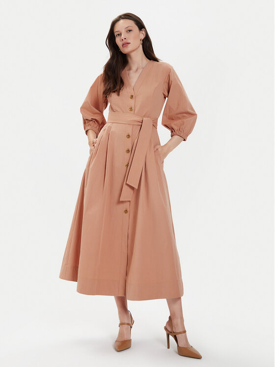 Платье-рубашка loose fit 241TT2051 Twinset, оранжевый
Платье-рубашка loose fit 241TT2051 Twinset, оранжевый