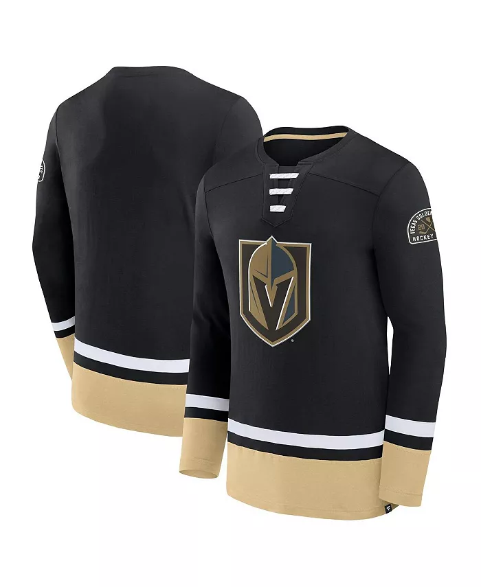 Мужская черная футболка с длинным рукавом Vegas Golden Knights High Point Fanatics
Мужская черная футболка с длинным рукавом Vegas Golden Knights High Point Fanatics
