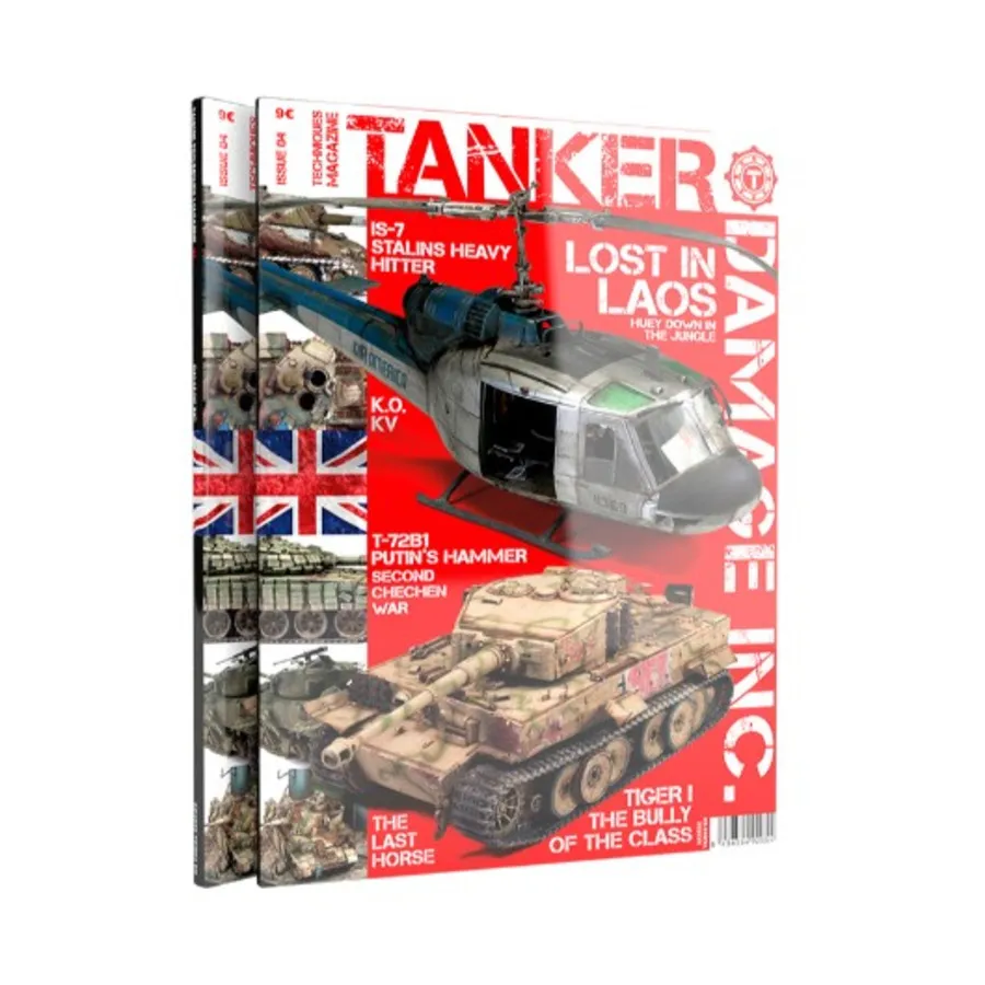 № 4 «Damage Inc.» (испанское издание), Tanker Technique Magazine (AK-Interactive)
№ 4 «Damage Inc.» (испанское издание), Tanker Technique Magazine (AK-Interactive)