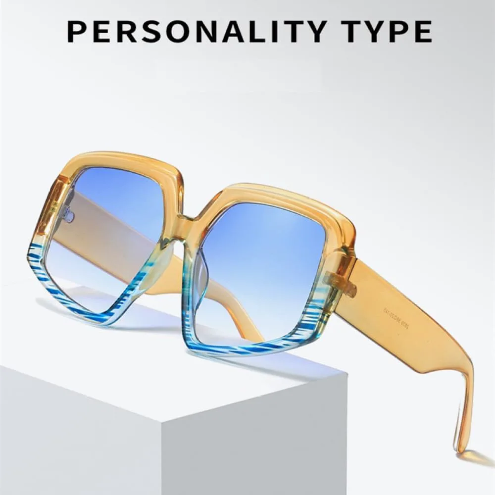 Солнцезащитные очки неправильной квадратной формы 2027 года для женщин и мужчин, двухцветная оправа, винтажный стиль, защита от ультрафиолета UV400 MTZJH, Blue
Солнцезащитные очки неправильной квадратной формы 2027 года для женщин и мужчин, двухцветная оправа, винтажный стиль, защита от ультрафиолета UV400 MTZJH, Blue
