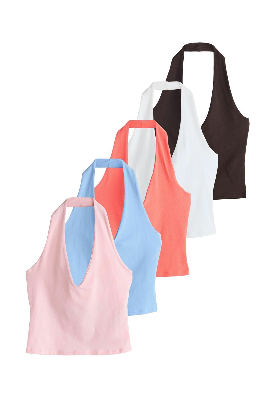 Топ Next HALTER NECK 5 PACK , Brown Pink Coral Blue White/Brown
Топ Next HALTER NECK 5 PACK , Brown Pink Coral Blue White/Brown