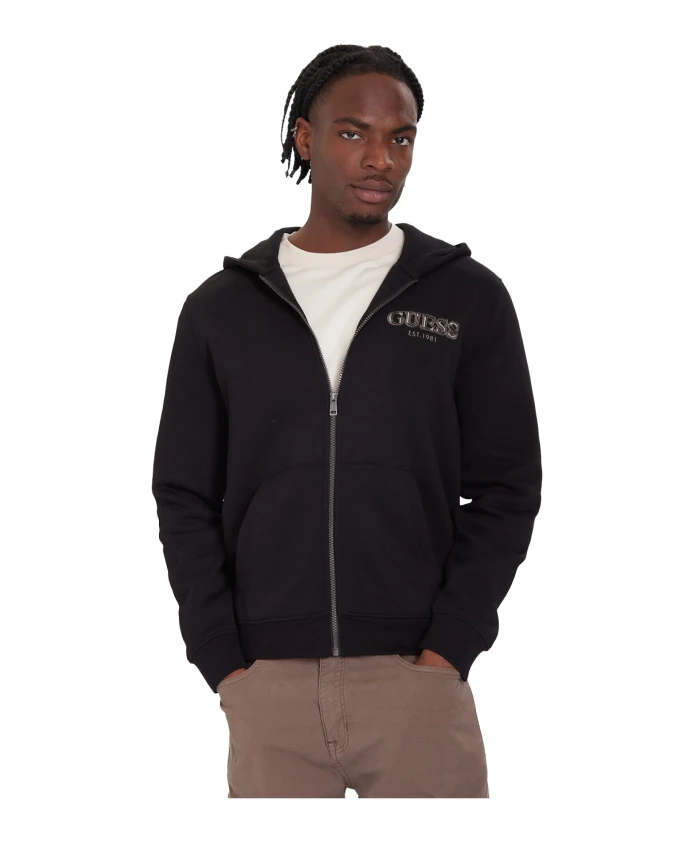 Толстовка на молнии Guess, черный
Толстовка на молнии Guess, черный