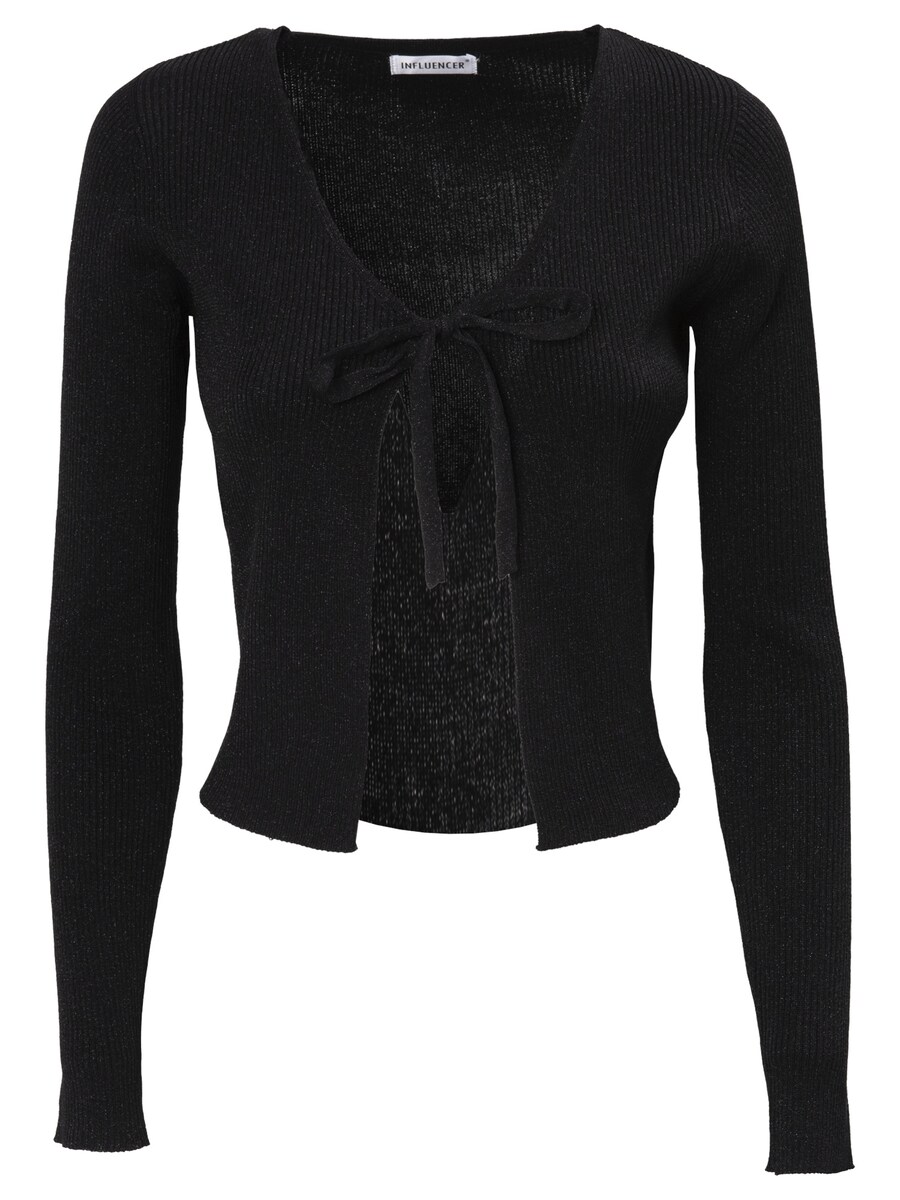 Вязаный кардиган Influencer, черный 
Вязаный кардиган Influencer, черный