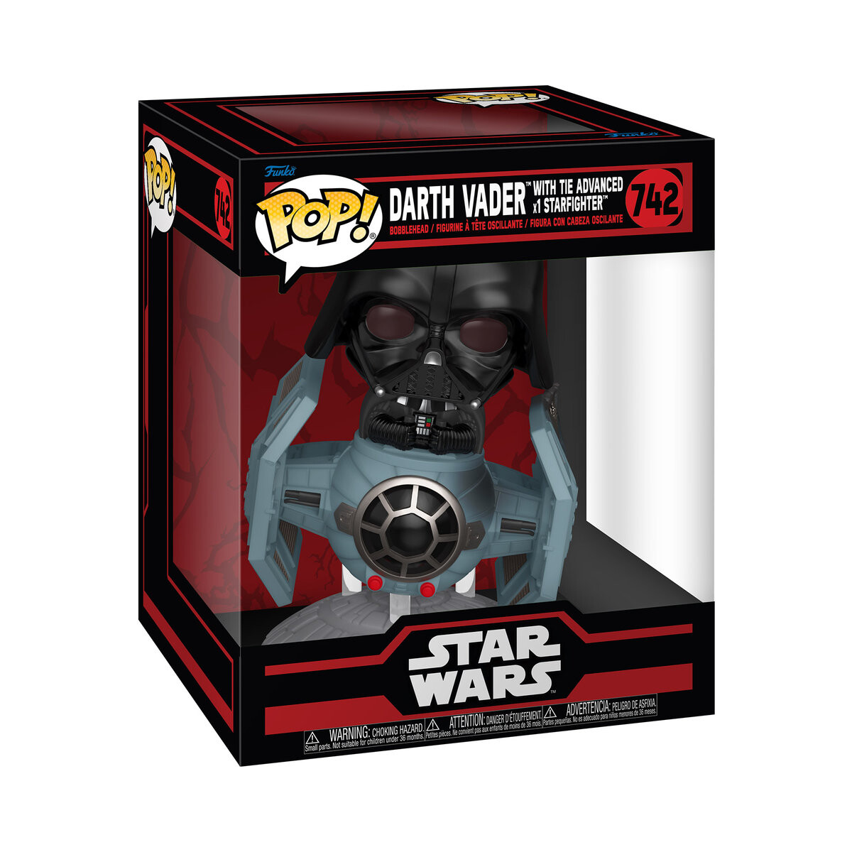 Funko POP! Коллекционная фигурка Marvel, POP Rides DLX: SWD- TIE Advanced x1 с Вейдером
Funko POP! Коллекционная фигурка Marvel, POP Rides DLX: SWD- TIE Advanced x1 с Вейдером