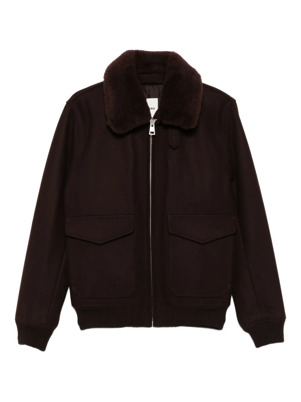 Куртка с меховым воротником SANDRO, коричневый
Куртка с меховым воротником SANDRO, коричневый