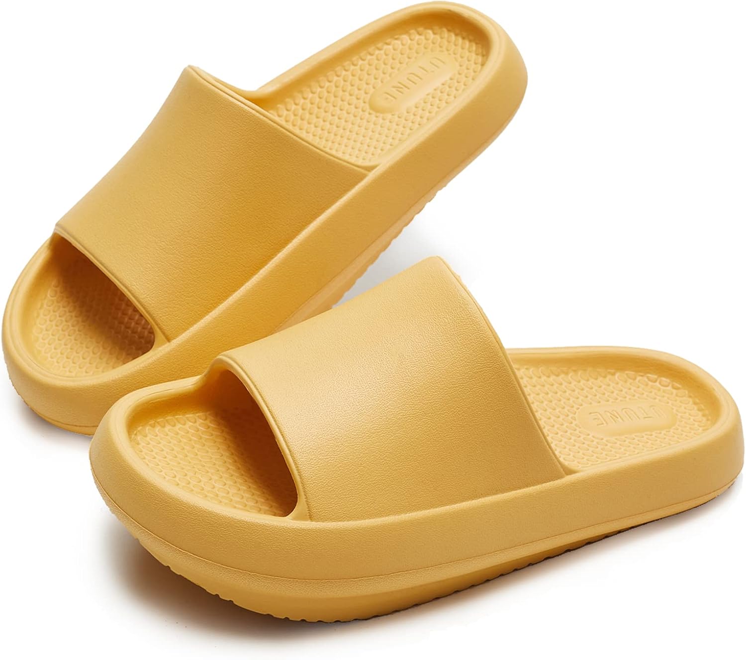 Женские шлепанцы utune для похудения с амортизирующей подушкой, спортивные слайдеры для женщин и мужчин, желтый
Женские шлепанцы utune для похудения с амортизирующей подушкой, спортивные слайдеры для женщин и мужчин, желтый
