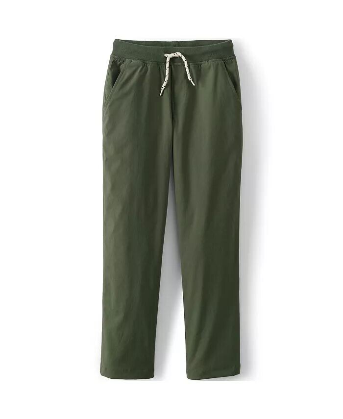 Мальчики Iron Knee Stretch Jersey Подкладка Push On Брюки Lands' End, черный
Мальчики Iron Knee Stretch Jersey Подкладка Push On Брюки Lands' End, черный