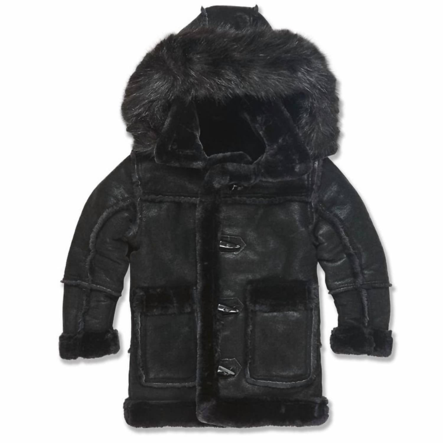 Детская куртка Denali из овчины черного цвета JORDAN CRAIG
Детская куртка Denali из овчины черного цвета JORDAN CRAIG