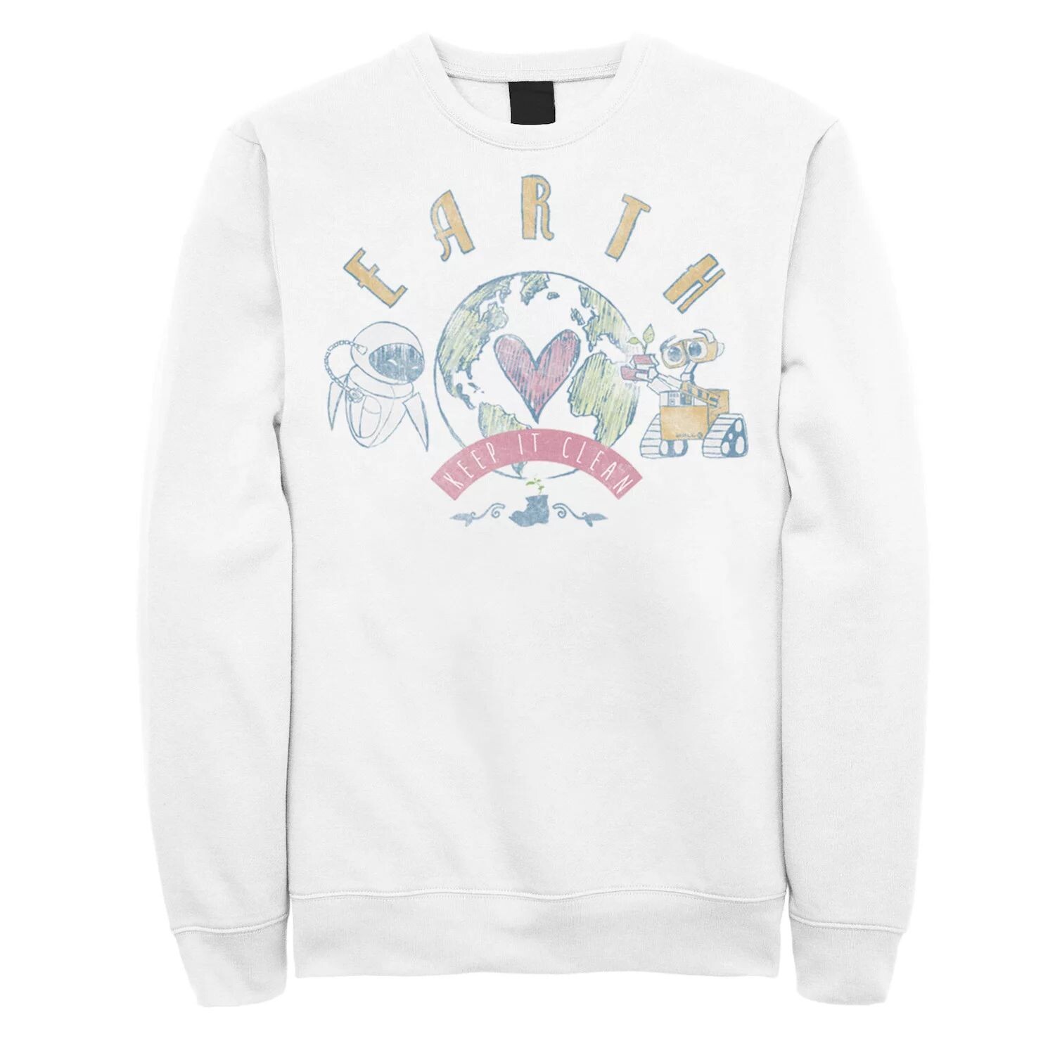 Флисовая толстовка для детей Disney/Pixar Wall-E Eve Earth «Keep It Clean» Licensed Character
Флисовая толстовка для детей Disney/Pixar Wall-E Eve Earth «Keep It Clean» Licensed Character