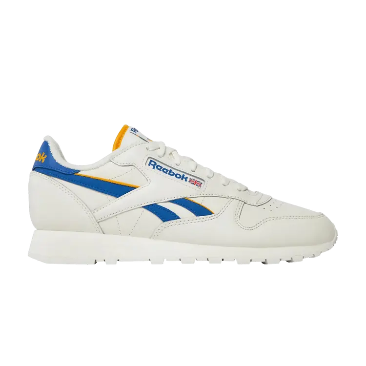 Кроссовки Reebok Classic Leather 'Chalk Vector Blue Gold', кремовый
Кроссовки Reebok Classic Leather 'Chalk Vector Blue Gold', кремовый