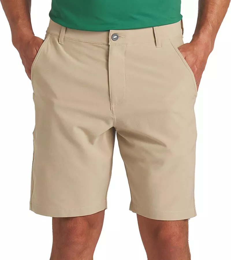 Мужские однотонные шорты для гольфа PUMA 101, цвет Prairie Tan
Мужские однотонные шорты для гольфа PUMA 101, цвет Prairie Tan