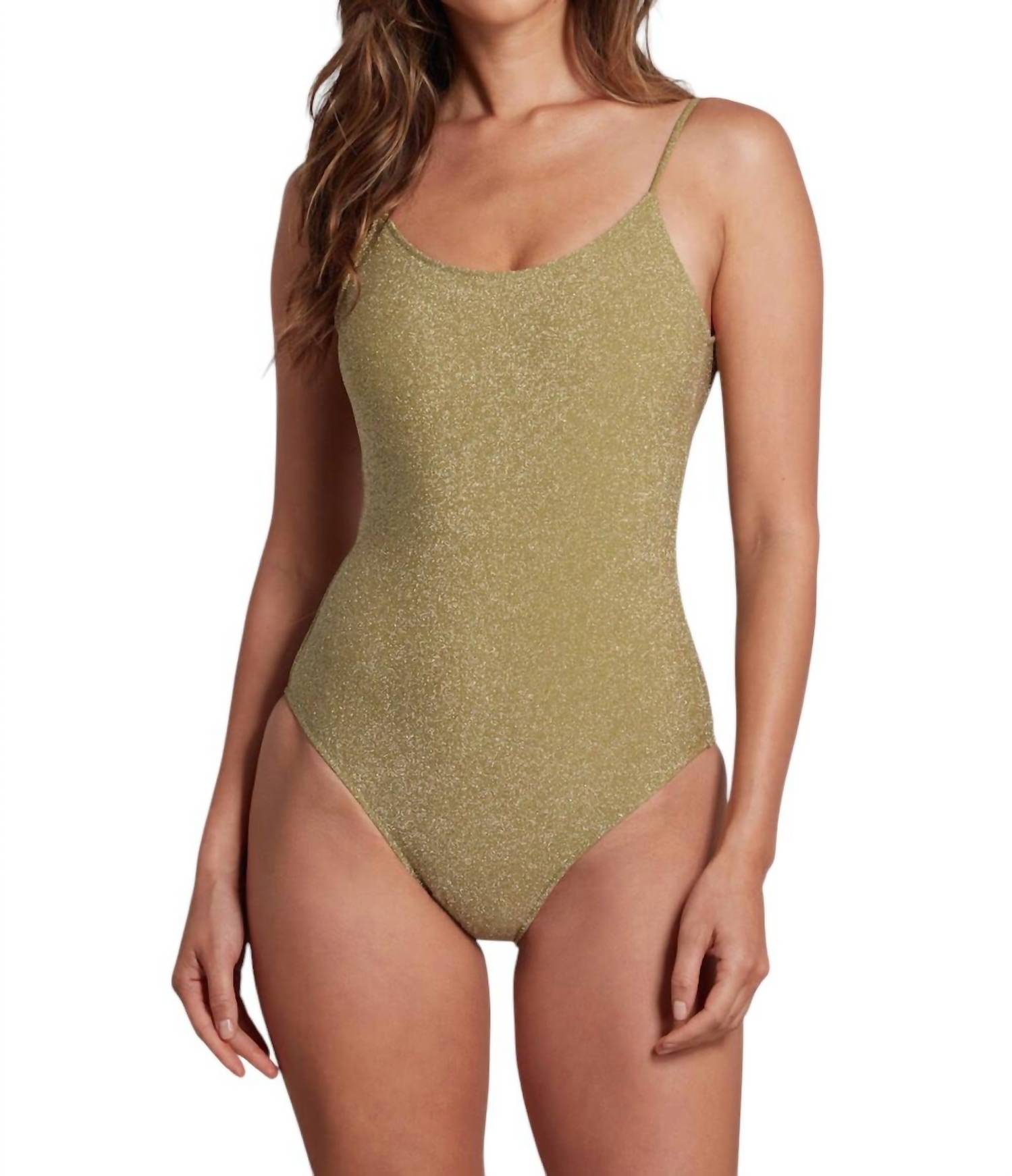 Слитный купальник с люрексом фиолетового цвета зеленого цвета Sauipe
Слитный купальник с люрексом фиолетового цвета зеленого цвета Sauipe