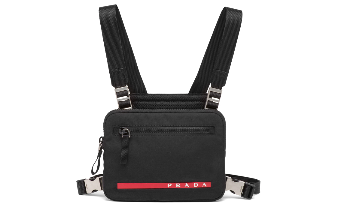 PRADA Кроссбоди слэнг-сумка из ткани для мужчин, black
PRADA Кроссбоди слэнг-сумка из ткани для мужчин, black