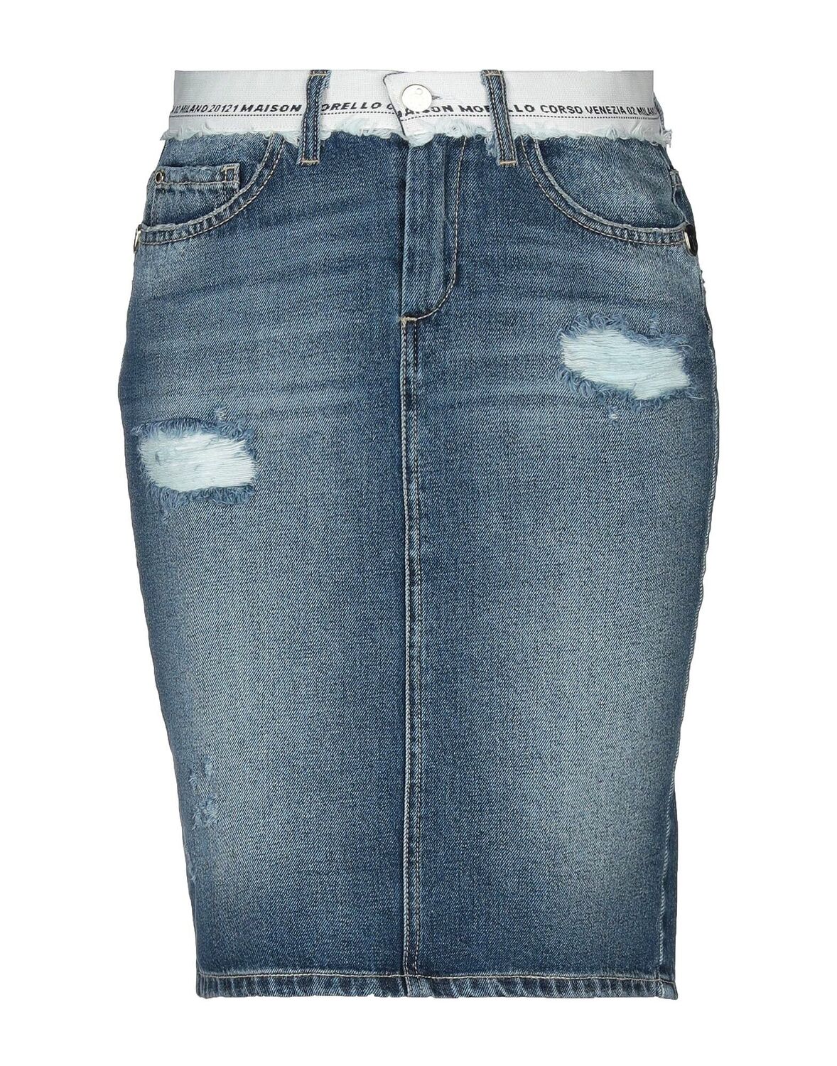 Джинсовая юбка Frankie Morello, синий
Джинсовая юбка Frankie Morello, синий