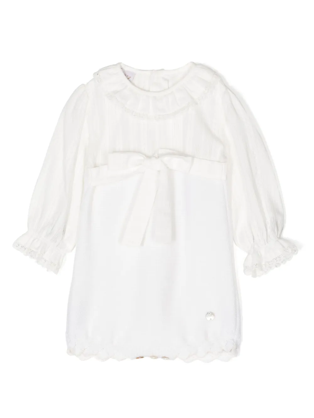 Трикотажное платье с длинными рукавами Paz Rodriguez, белый
Трикотажное платье с длинными рукавами Paz Rodriguez, белый