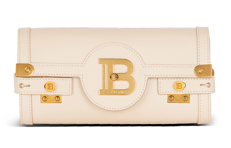 BALMAIN Бархатная сумка клатч с поворотным замком
BALMAIN Бархатная сумка клатч с поворотным замком