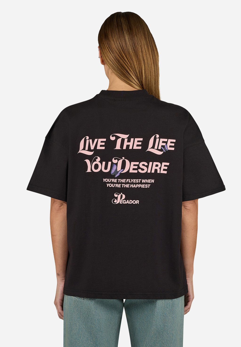 Футболка с принтом NORIA HEAVY OVERSIZED TEE Pegador, черный
Футболка с принтом NORIA HEAVY OVERSIZED TEE Pegador, черный