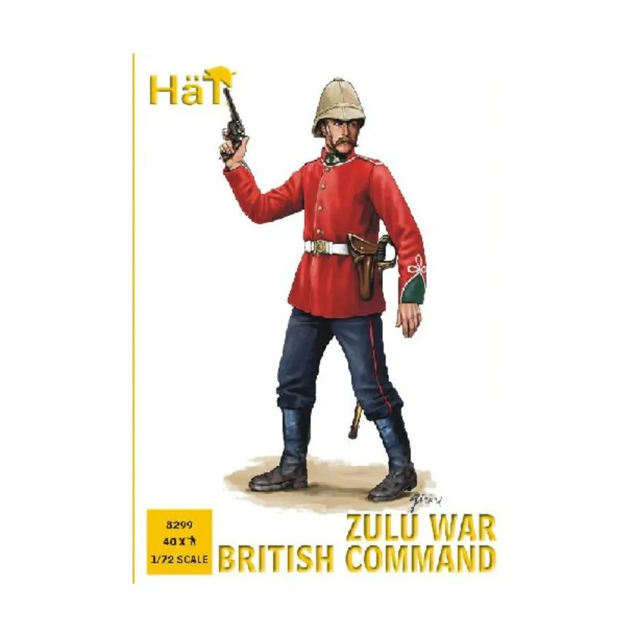 Зулусская война Британское командование, Historical Plastic Military Figures - Victorian (1:72) (Hat Industries)
Зулусская война Британское командование, Historical Plastic Military Figures - Victorian (1:72) (Hat Industries)