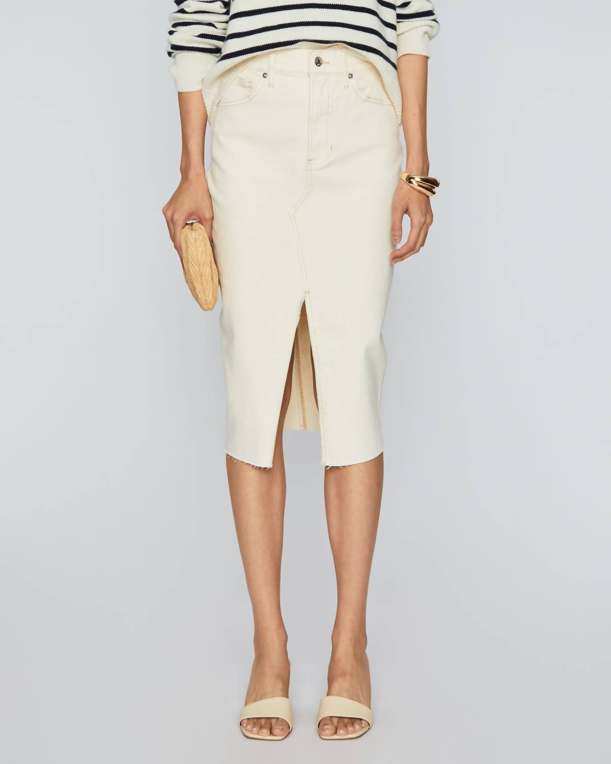 Veronica Beard Юбка миди Breves цвета экрю
Veronica Beard Юбка миди Breves цвета экрю