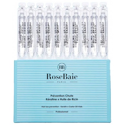 Rosebaie Профилактика потери кератина с помощью интенсивного лечения касторовым маслом - 10 ампул Markenlos
Rosebaie Профилактика потери кератина с помощью интенсивного лечения касторовым маслом - 10 ампул Markenlos