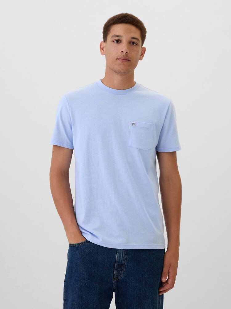 Футболка с карманом Gap, синий
Футболка с карманом Gap, синий