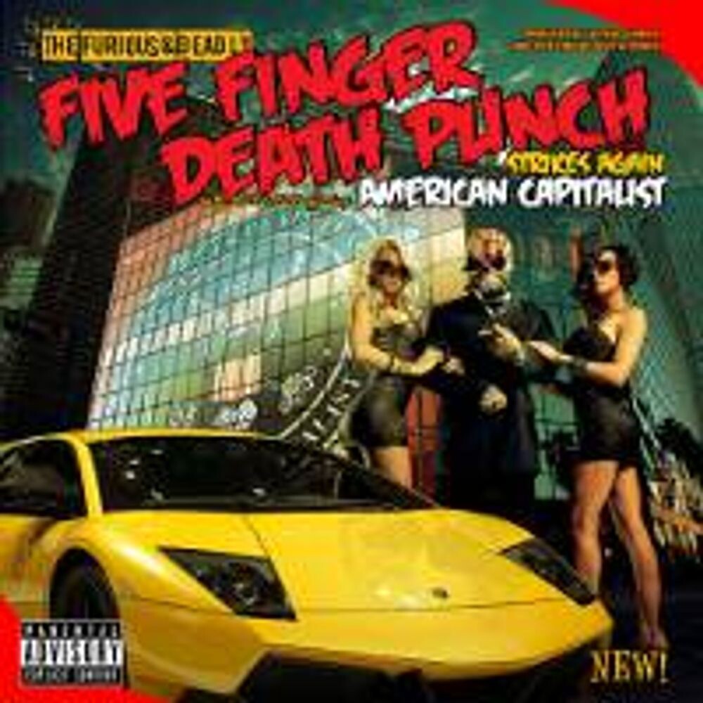 Диск CD American Capitalist - Five Finger Death Punch
Диск CD American Capitalist - Five Finger Death Punch