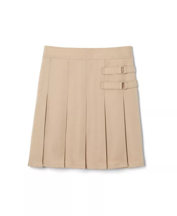 Юбка-самокат с регулируемой талией и двумя застежками для девочек-малышей French Toast, коричневый/бежевый
Юбка-самокат с регулируемой талией и двумя застежками для девочек-малышей French Toast, коричневый/бежевый