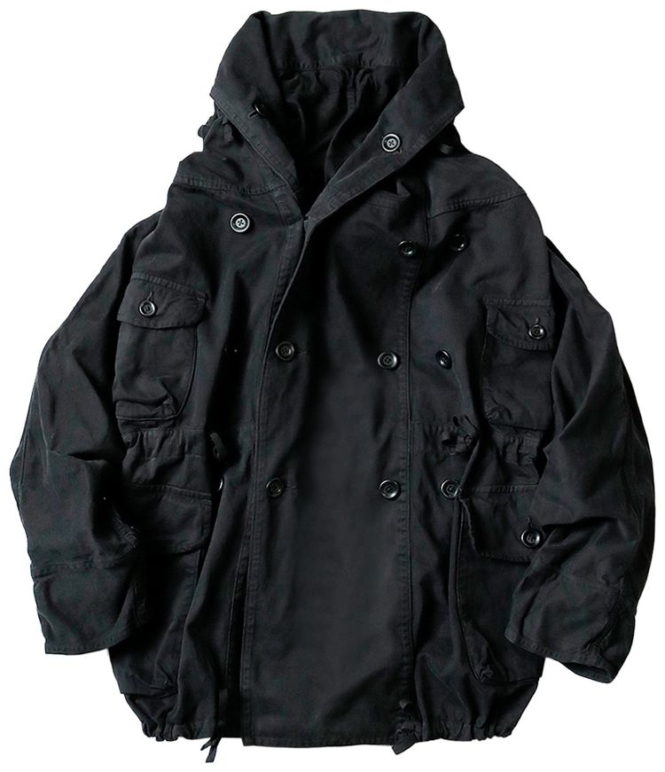 Хлопковое пальто Kapital Katsuragi с кольцами, черный
Хлопковое пальто Kapital Katsuragi с кольцами, черный