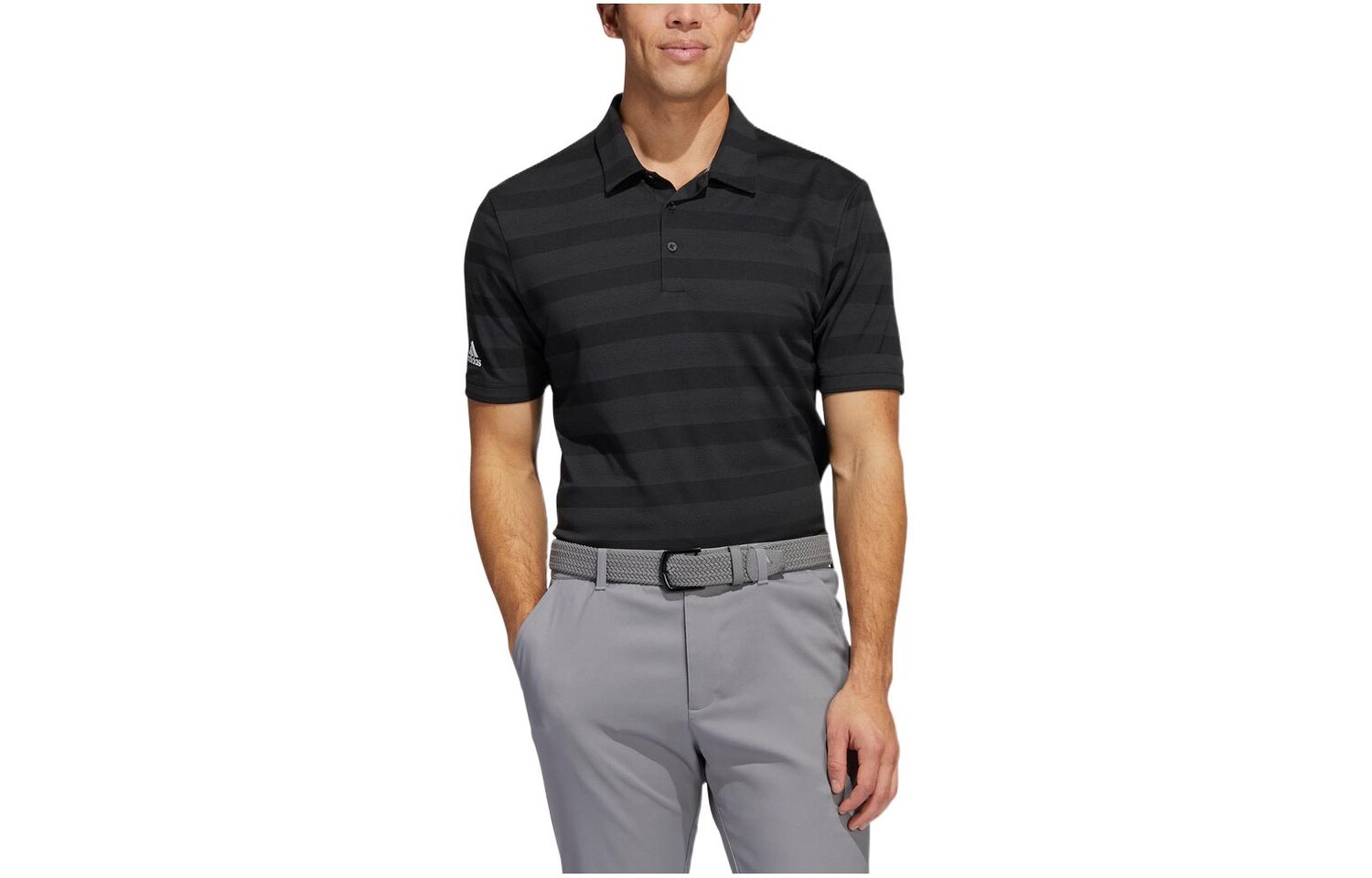 Adidas Мужская рубашка поло, Черный 
Adidas Мужская рубашка поло, Черный