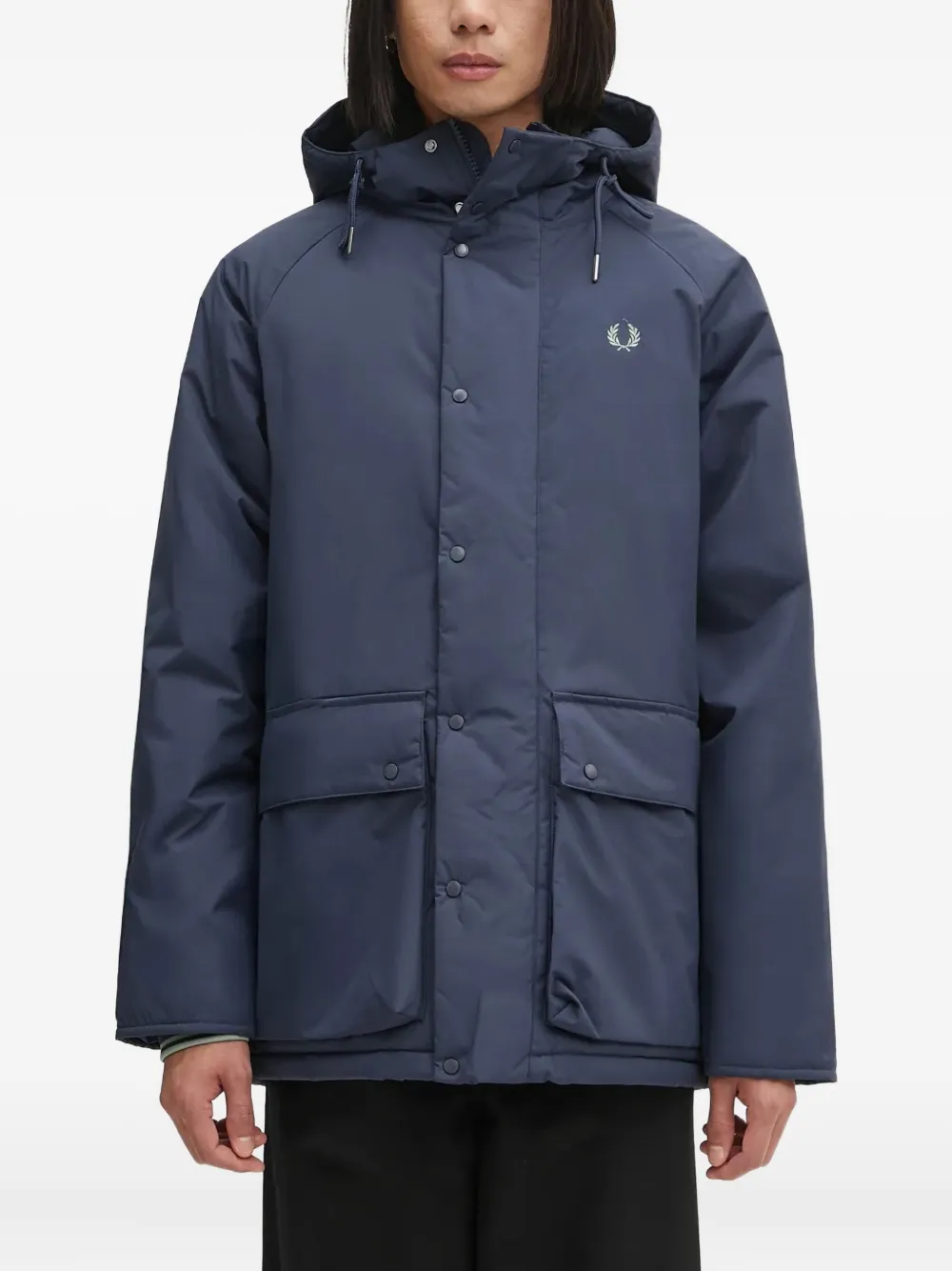 Стёганая куртка с вышитым логотипом Fred Perry, синий
Стёганая куртка с вышитым логотипом Fred Perry, синий