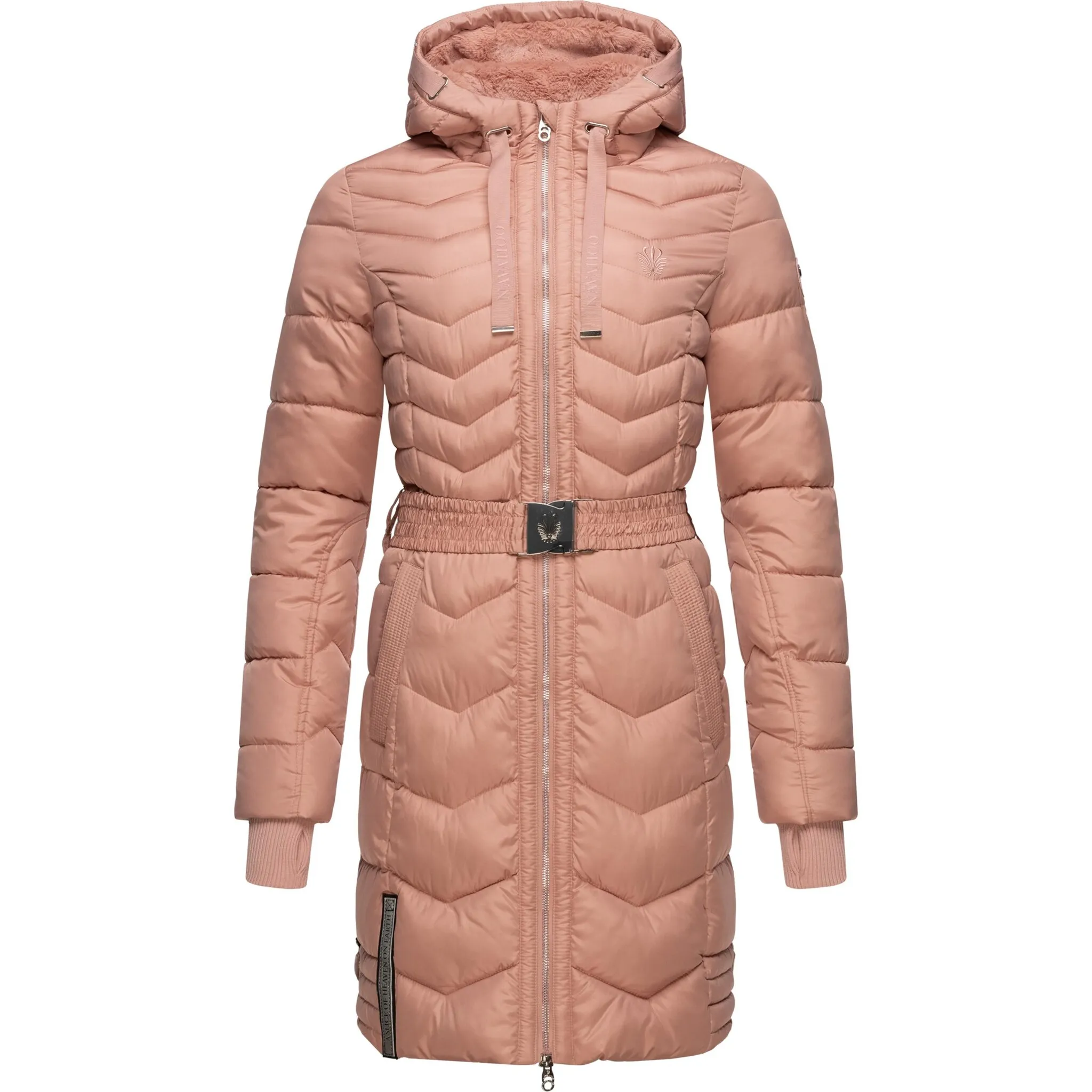 Стеганое пальто Navahoo "Цикламен", стильное зимнее пальто с шикарными деталями, розовый
Стеганое пальто Navahoo "Цикламен", стильное зимнее пальто с шикарными деталями, розовый