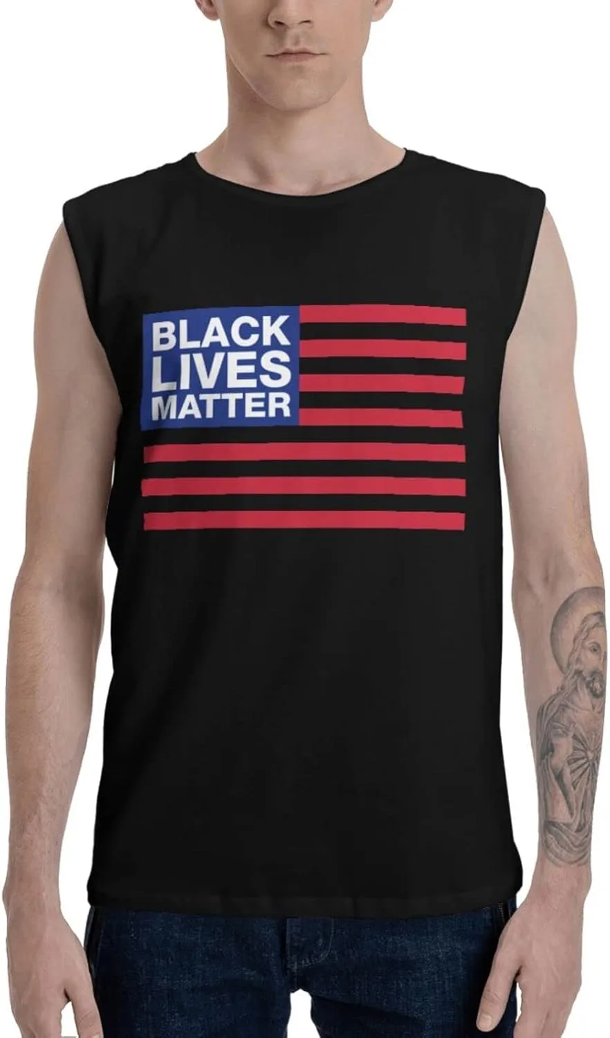 Футболка Funny Tshirts для мужчин Black Lives Matter без рукавов PLOWS
Футболка Funny Tshirts для мужчин Black Lives Matter без рукавов PLOWS