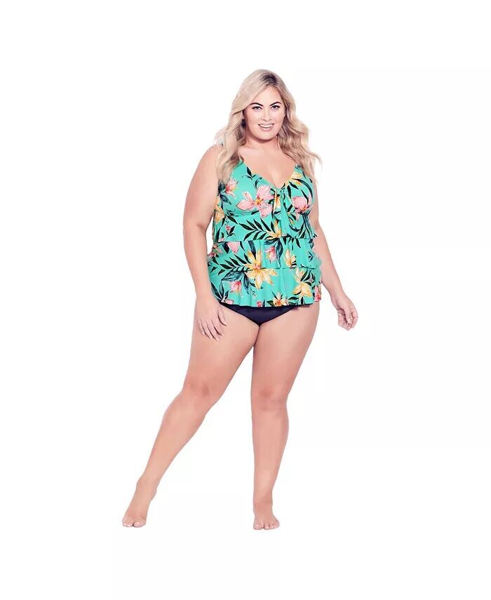 Трусики для плавания больших размеров с высокой талией AVENUE, синий
Трусики для плавания больших размеров с высокой талией AVENUE, синий