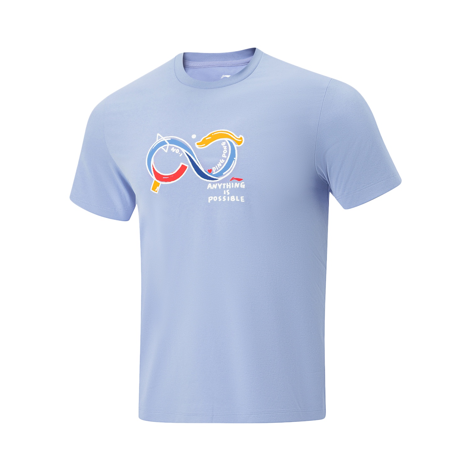Футболка Unisex Li-Ning Table Tennis Collection, pale egret синий
Футболка Unisex Li-Ning Table Tennis Collection, pale egret синий