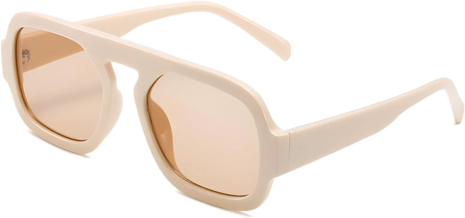 Модные квадратные солнцезащитные очки ADE WU для женщин и мужчин, винтажные квадратные очки-авиаторы в стиле 70-х, стильные очки с плоской верхней частью, Beige
Модные квадратные солнцезащитные очки ADE WU для женщин и мужчин, винтажные квадратные очки-авиаторы в стиле 70-х, стильные очки с плоской верхней частью, Beige