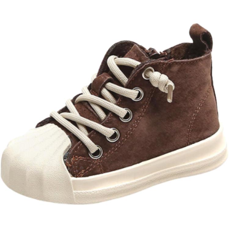 Детские высокие кроссовки для скейтбординга для младенцев и малышей MAIBUXIONG, Coffee (Fleece-Lined)
Детские высокие кроссовки для скейтбординга для младенцев и малышей MAIBUXIONG, Coffee (Fleece-Lined)