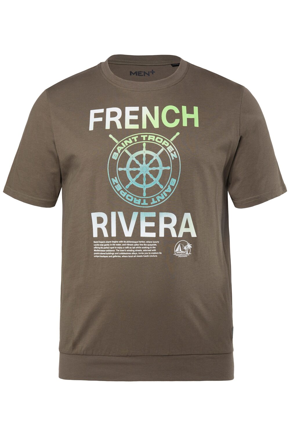 Men Plus Футболка в цвете Taupe
Men Plus Футболка в цвете Taupe