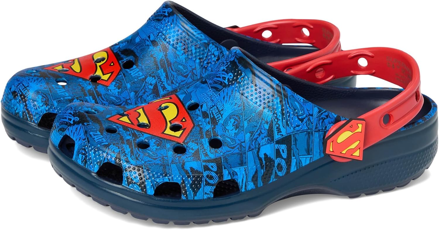 Детские сабо Crocs Classic Superman, мультиколор
Детские сабо Crocs Classic Superman, мультиколор