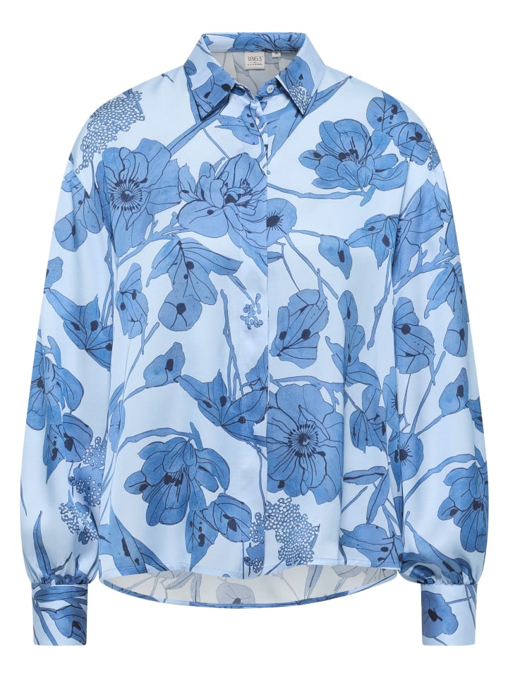 Блузка свободного кроя светло-голубого цвета Eterna
Блузка свободного кроя светло-голубого цвета Eterna