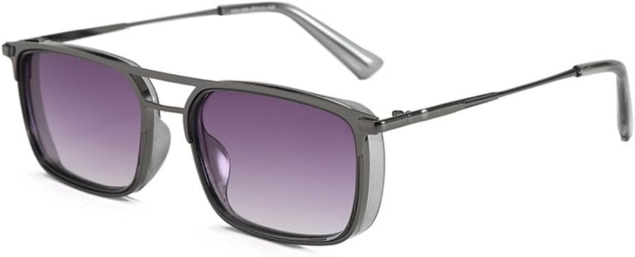 Женские прямоугольные солнцезащитные очки с металлическим плоским верхом и двойной перемычкой, мужские солнцезащитные очки для активного отдыха и рыбалки, защита от УФ-излучения UV400 TYUVIVO, C03 Blue
Женские прямоугольные солнцезащитные очки с металлическим плоским верхом и двойной перемычкой, мужские солнцезащитные очки для активного отдыха и рыбалки, защита от УФ-излучения UV400 TYUVIVO, C03 Blue