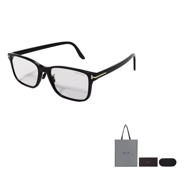 TOM FORD Оправы для очков нестандартной формы унисекс черные, Black 
TOM FORD Оправы для очков нестандартной формы унисекс черные, Black