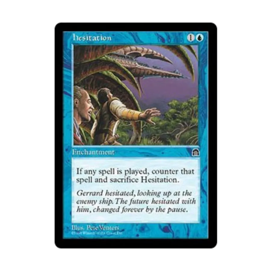 CCG Нерешительность (U), MTG - Stronghold
CCG Нерешительность (U), MTG - Stronghold