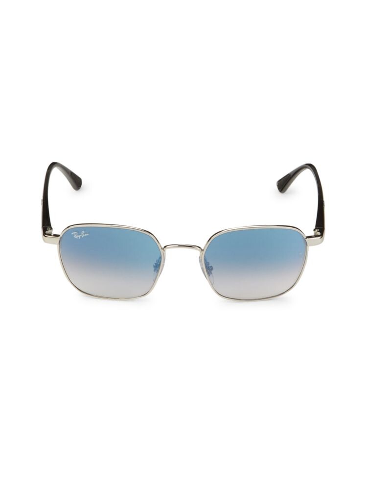 Закругленные солнцезащитные очки 50MM Ray-Ban, серебро
Закругленные солнцезащитные очки 50MM Ray-Ban, серебро