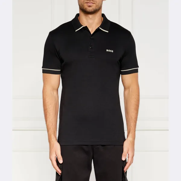 Рубашка поло узкого кроя Paule Boss, черный
Рубашка поло узкого кроя Paule Boss, черный