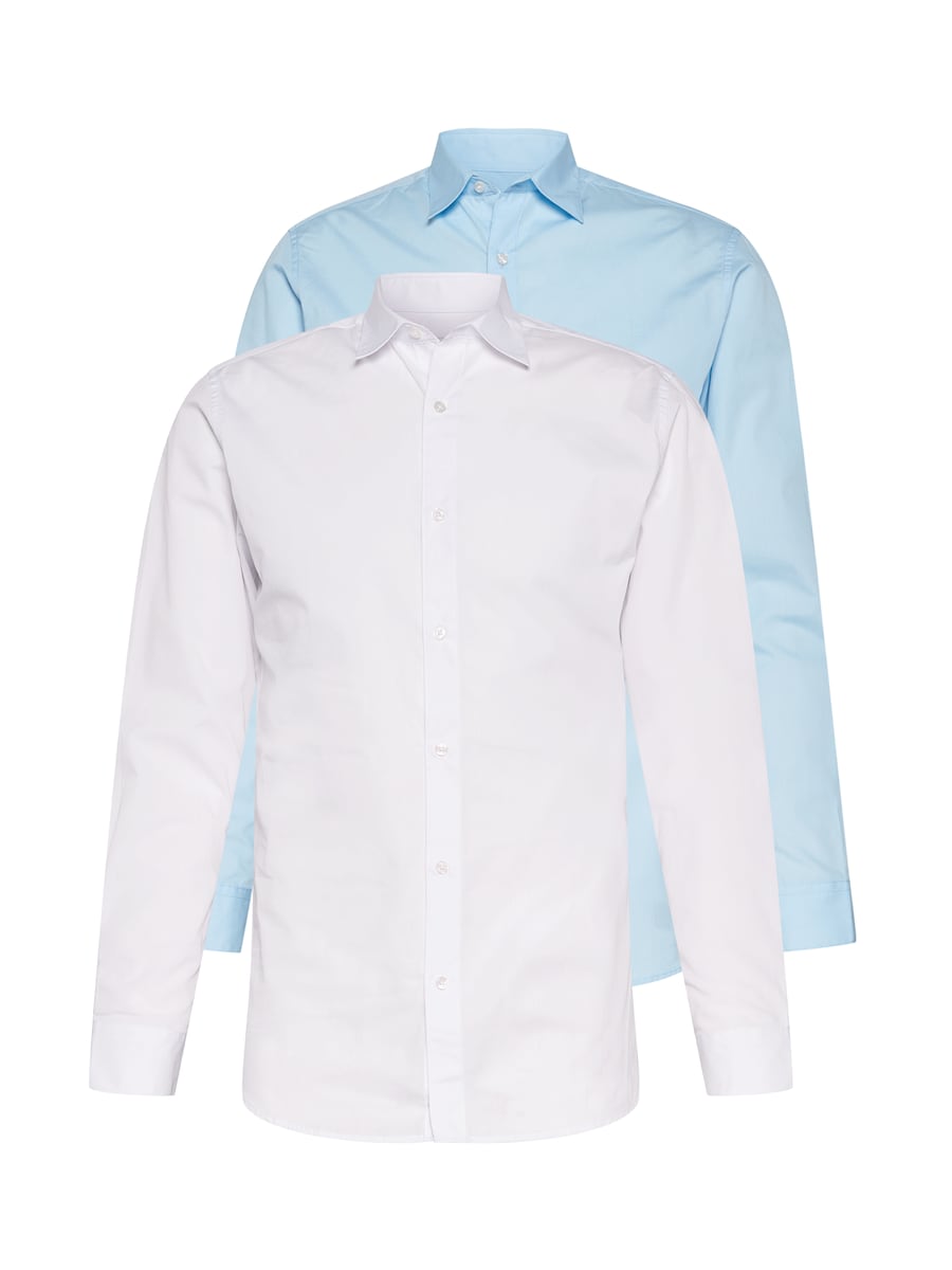 Рубашка делового кроя Slim Fit JACK & JONES JJJoe, Light Blue/Off White
Рубашка делового кроя Slim Fit JACK & JONES JJJoe, Light Blue/Off White