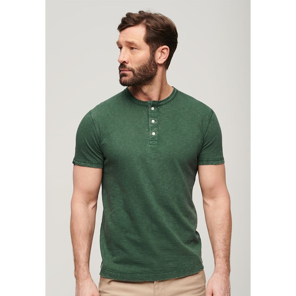 Футболка с коротким рукавом Superdry Grandad, зеленый
Футболка с коротким рукавом Superdry Grandad, зеленый