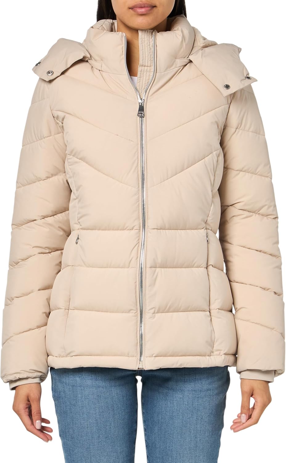 Женская куртка-пуховик Calvin Klein с капюшоном на молнии средней длины, бежевый
Женская куртка-пуховик Calvin Klein с капюшоном на молнии средней длины, бежевый