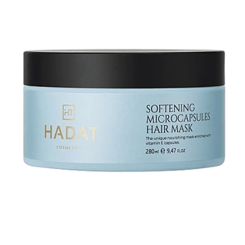 Разглаживающая и питательная маска для волос softening microcapsule hair mask Hadat Cosmetics, 280 мл
Разглаживающая и питательная маска для волос softening microcapsule hair mask Hadat Cosmetics, 280 мл